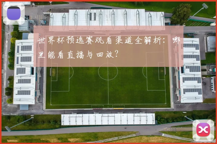 世界杯预选赛观看渠道全解析：哪里能看直播与回放？